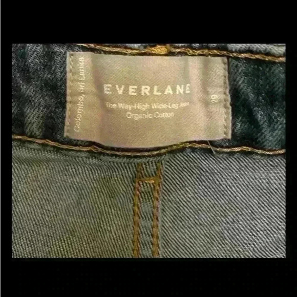 Everlane The Way High Denim Cut Off Jean Shorts 30 - Picture 4 of 5